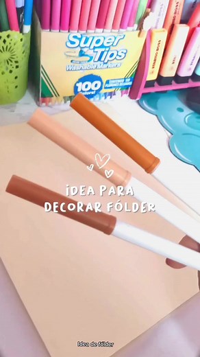 Ideas para Decorar un Folder con Estilo