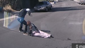 Caught on camera | Plumber's quick action saves grandmother from bee swarm in Santee