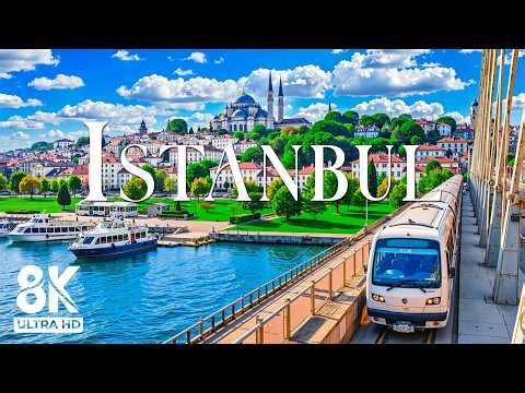 Istanbul 8K – A Journey through Ottoman Palaces, Spice Markets & Bosphorus Sunsets