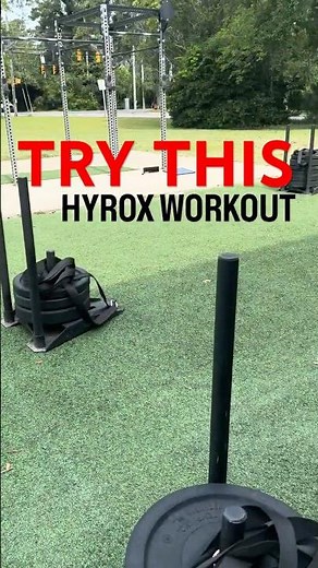 Savage Hyrox Conditioning Workout 🏁 #hyrox #workout #fitness