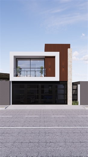 PLANO DE CASA DE 8 X 20 M