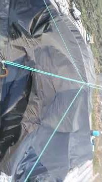 Pool cover made of polypropylene pipes! Do not make!