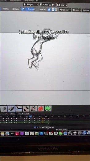 classic flourbag. #2danimation #animationstyle #animationtechnique #art #booktok #artist #moho