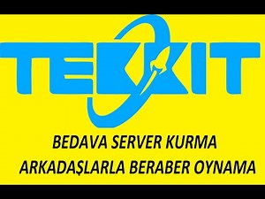 TEKKİT SERVER KURMA. TEKKİT ARKADAŞLARLA BERABER OYNAMA. TEKKİT ÜCRETSİZ SUNUCU. BEDAVA TEKKİT 2021.