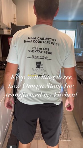 33K views · 443 reactions | Hey Friends, If you’re in the Tampa Bay Area please check out Omega Stone Inc for your countertops or cabinet needs 941-773-7808! 5⭐️⭐️⭐️⭐️⭐️ service from start to finish! Very professional and reliable. #kitchendesign #kitchenremodel #KitchenUpgrade #kitchencountertops #kitchentransformation #granitecountertops #whitekitchen #whitekitchencabinets | Islandgal Home Decor | Facebook
