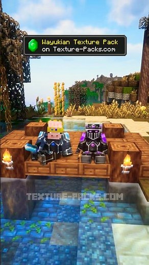 BEST Minecraft Resource Packs 🔥 #shorts