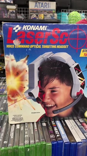 Konami Laser Scope for Nintendo Entertainment System