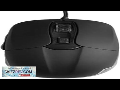 USB Optical Heated Computer Mouse Advanced Heated Buttons (Black)