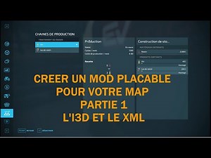 [TUTO] GIANTS EDITOR 9.0.2 : Créer un mod plaçable interne à une map partie 1 | FARMING SIMULATOR 22