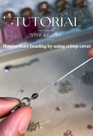How to Use Crimp Bead Covers for Beaded Jewelry Tutorial