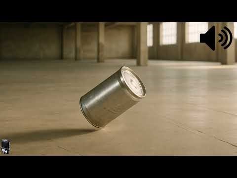 Empty Can Dropped In an Empty Room Sound Effect (Royalty Free)