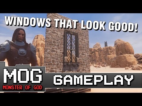 Stormglass Windows That Look Good! | Conan Exiles |