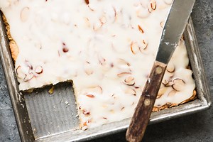Almond Shortbread Bars