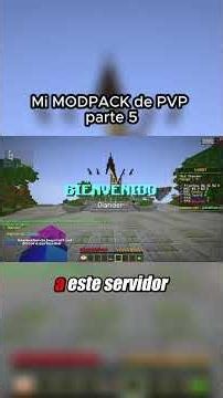 EL MEJOR MOD para MINECRAFT PVP 😲⚠️ #minecraft #minecraftespañol #minecraftpvp