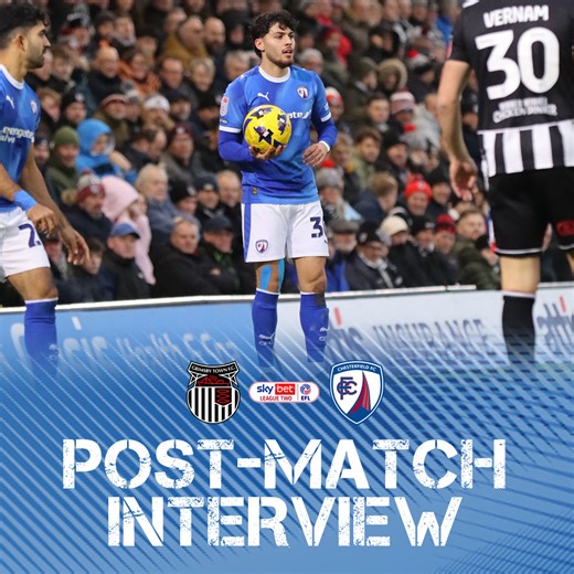 🎦 Devan Tanton met with the media after the Spireites' away fixture against Grimsby Town. Watch the full interview here 🔽 https://youtu.be/qz6lS6H29JY #Spireites | Chesterfield FC