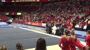 1.4K views · 34 reactions | Anna Floor Iowa St | NIU Gymnastics | Facebook