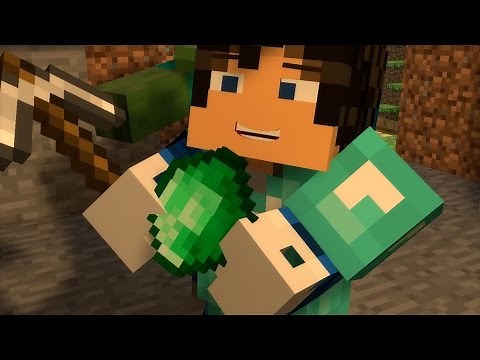 ♬ "EMERALDS" - MINECRAFT PARODY OF "RUDE" BY MAGIC- TOP MINECRAFT SONG ♬