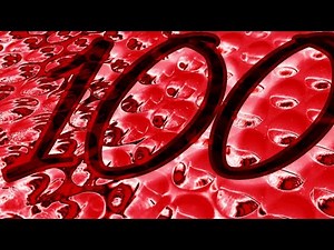 Red flash effect countdown | flashes of light | 100 to 0 flashing effect | red flashed timer