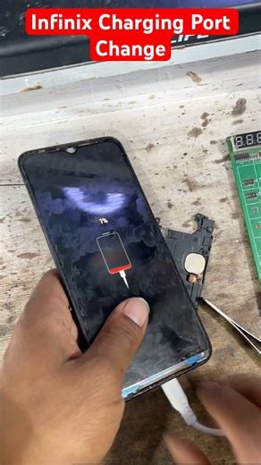 Infinix Phone Charging नहुने समस्या 5 मिनेटमै Fix 😱 | Charging Port Change #repair #smartphone