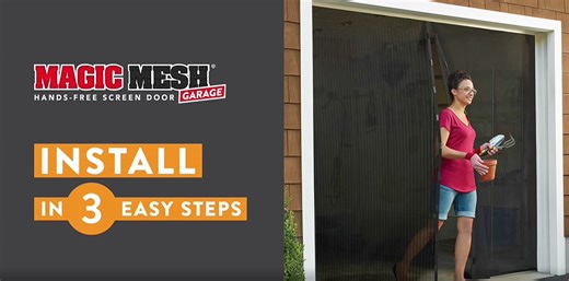 Magic Mesh Garage- How to Install