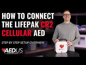 How to Connect the LIFEPAK CR2 Cellular AED | Step by Step Overview