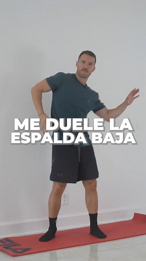 Tu zona lumbar compensa con movimientos que no le corresponden. Si queres una rutina para promover la movilidad torácica y que ayude a la eliminación del dolor, comenta este video y te la mando por privado. | Nicolas Mena