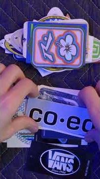 Vintage Surf Stickers & Mystery Band? 🛹🌊 (Soft Spoken) #ASMR