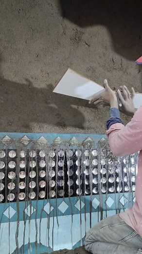 1M views · 134K reactions | Tiles cutting kaba design ❤️ | Nusrat Ansari | Facebook