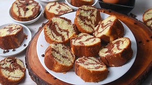 91K views · 1K reactions | Moist and Delicious Chocolate Marble Cake Recipe | super soft & fluffy | tasty cake | kids lunch box | Our Recipe | Facebook
