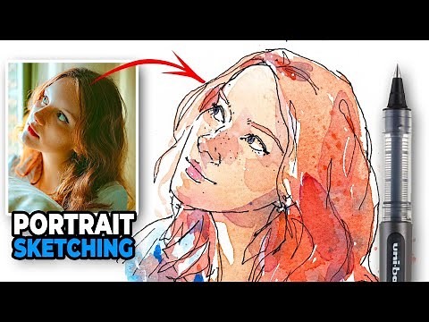 How to Draw Faces Loosely | Easy STEP BY STEP For Beginners
