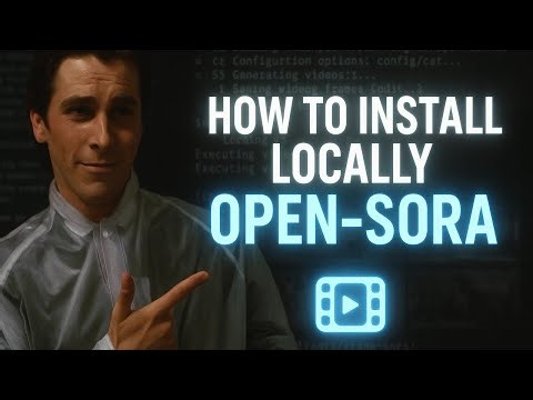 Open-Sora (Windows) | Full Local Installer for AI Video Generation