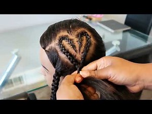 How to do a Heart Braid 3 EASY ways