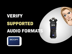 How to Verify Supported Audio Formats on Zoom H1 Essential