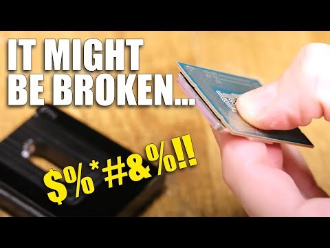 This 13900K did NOT want to be delidded!