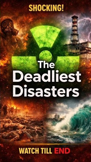 World’s Most Dangerous Disasters ☢️ #shorts #disaster #facts