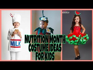 NUTRITION MONTH COSTUME IDEAS FOR KIDS #DIY #COSTUME