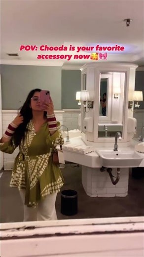 In my Chooda Era | Life as a Product Manager and Newlywed | Corporate Bride #ootd #newlook #fashion