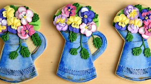 194K views · 429 reactions | Get inspired by these beautiful floral Mother's Day Pansies Cookies. ➤➤Find a template, tools and step by step directions https://www.hanielas.com/pansy-cookies/ ➤➤How to make Royal Icing Pansy Flowers https://www.hanielas.com/royal-icing-pansy-flowers/ Collaboration with Borderlands Bakery LHE Bakes https://www.facebook.com/borderlandsbakery/videos/840156856467082/ | Haniela's | Facebook