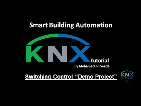 KNX Tutorial - "Switching Control" on ETS5 & KNX Virtual Software