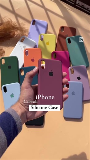 Silicone iPhone Covers Available - Cellwala.pk