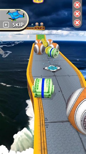 Which alien ball cross this magic Bridge ❓#shorts​ #goingballs​