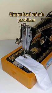 479K views · 16K reactions | Upper bad stitch problem. #sewing #sewingmachine #silaimachine #sewingtips #tipsandtricks #sewingproject #sewingmachinetips #sewingmachinerepair #sewinglove | Jasmine sewing machines | Facebook