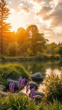 4K Nature Dream Escape | Gentle Nature Relaxation with Soft Music