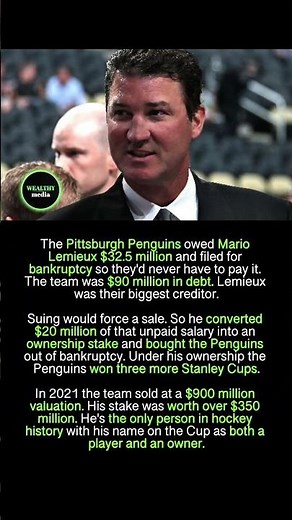 How Mario Lemieux Turned $20M Into $900M