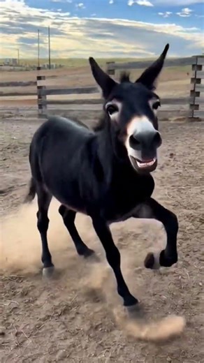it's Time to funny donkey dance 😂#funny #donkey #animals