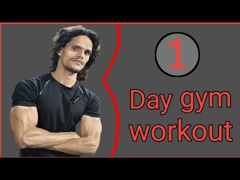 First Day Gym Exercise One Day Gym Workout