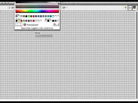 Making a LabVIEW Indicator Transparent