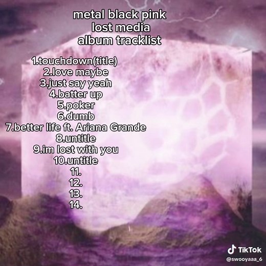 Lost Media: Blackpink Full Album Collection