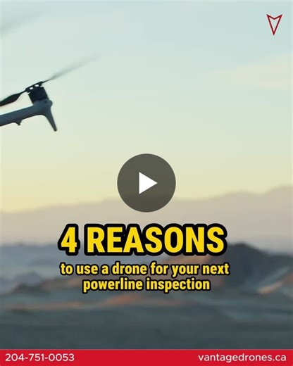 #droneinspection #powerlineinspection #utilitytechnology #djienterprise #infrastructuremonitoring | Vantage Drones Canada