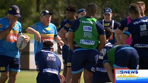 The Gold Coast Titans are pulling out all stops to try to turn around their disappointing season, with Garth Brennan even instructing players to hug each other after training. #9News | http://9News.com.au | 9 News Gold Coast